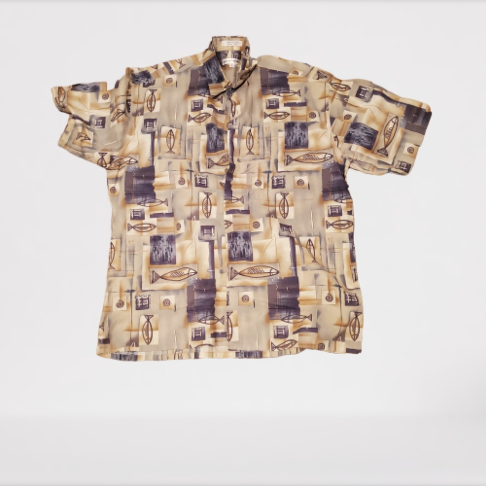 Pierre cardin size large button down shirt